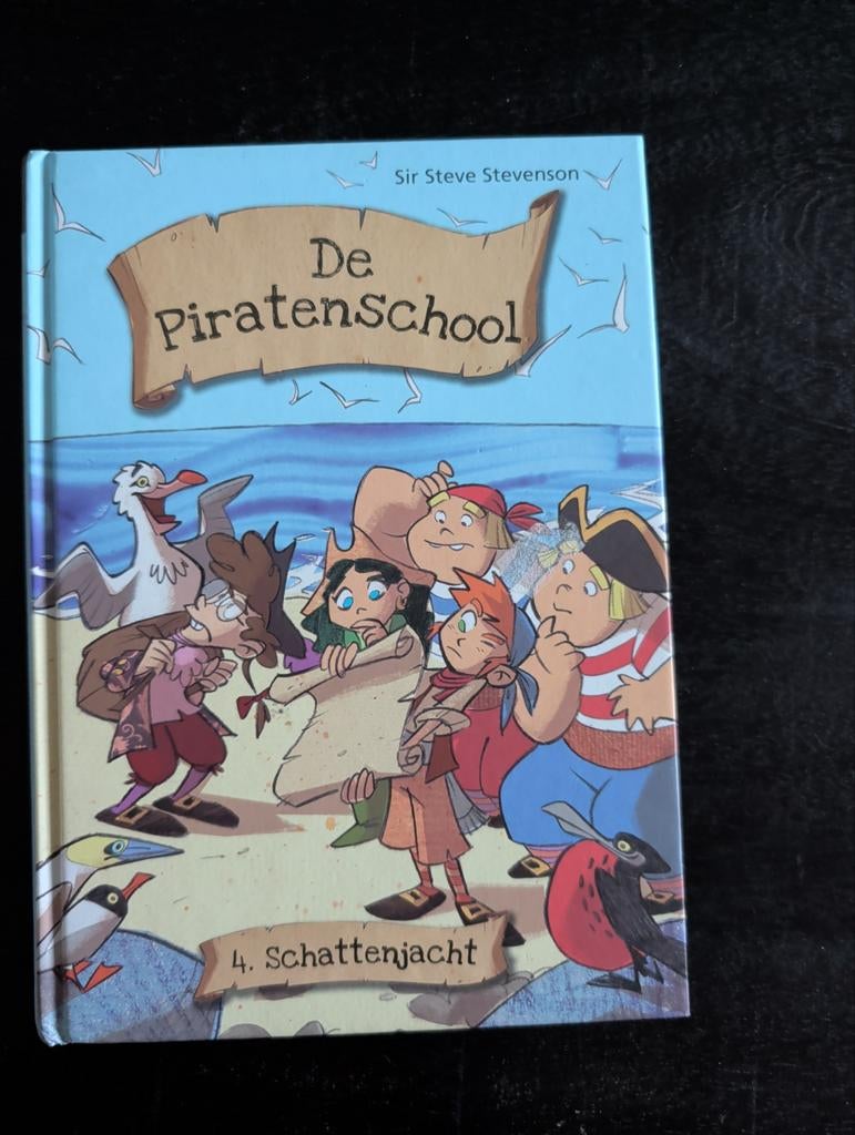 De Piratenschool 4: Schattenjacht - Sir S Stevenson avi E4, Boeken, Ophalen of Verzenden, Zo goed als nieuw, Sir Steve Stevenson
