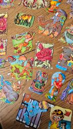 Verzameling nostalgische oude poesieplaatjes van vroeger, Verzamelen, Poesieplaatjes, Ophalen of Verzenden