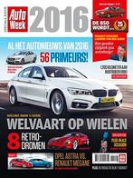 Autoweek 2016 Special 2016 56 primeurs, Ophalen of Verzenden, Zo goed als nieuw, Autoweek, Algemeen