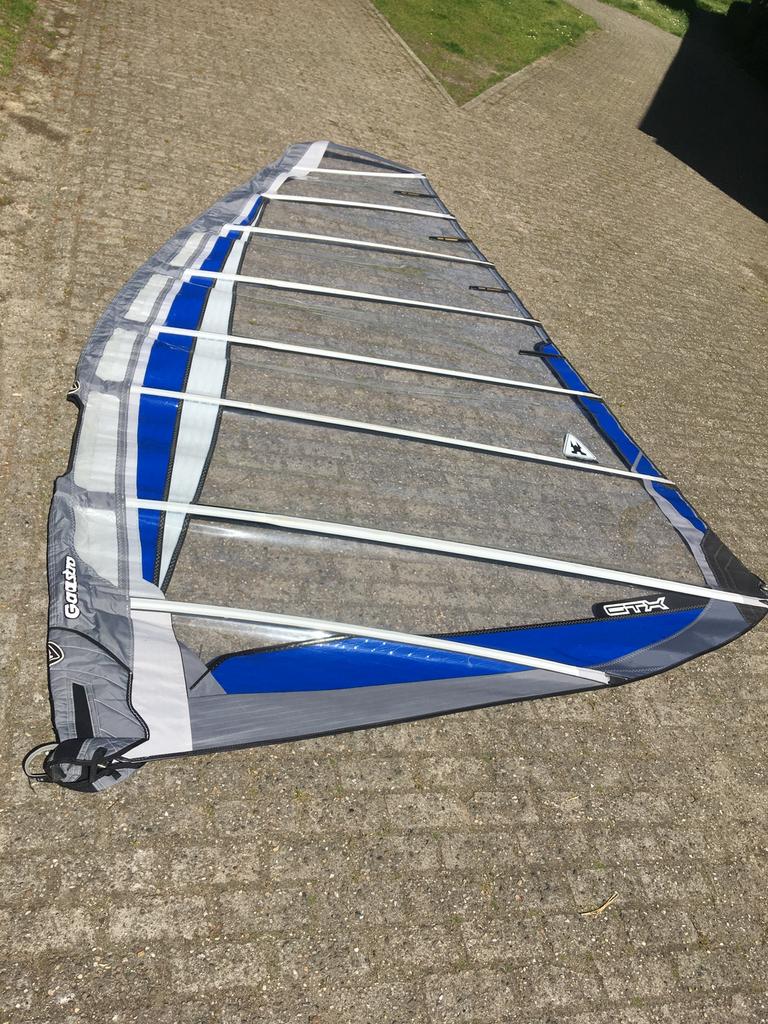 Gaastra GTX 9.8 zeil, Ophalen, Gebruikt, Zeil, 7 m² of meer