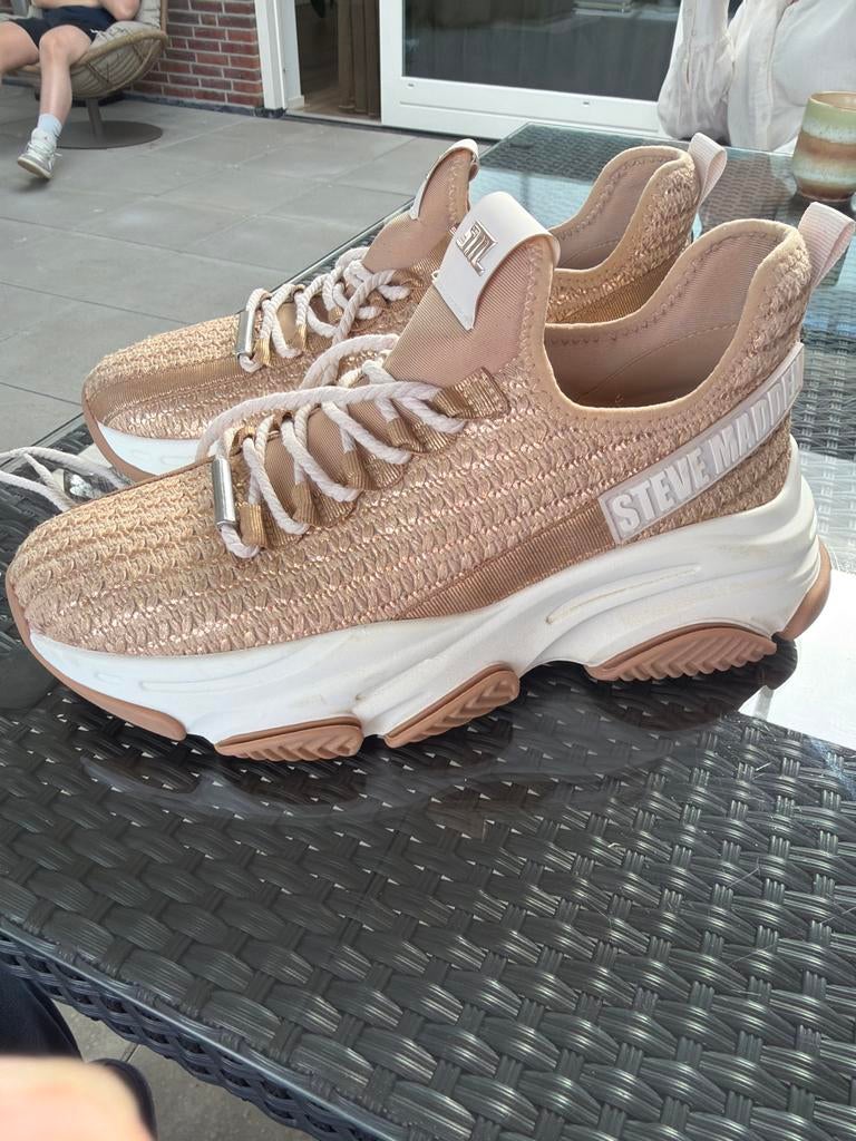 Steve Madden Maxima Sneakers rose goud maat  41, Ophalen of Verzenden, Zo goed als nieuw, Overige kleuren, Sneakers of Gympen