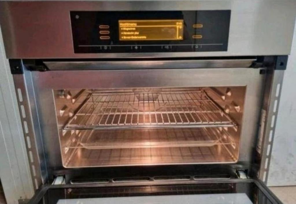 Miele combi-oven/ combimagnetron H5080BM, Combimagnetron, Crisp, Ophalen of Verzenden, Zo goed als nieuw