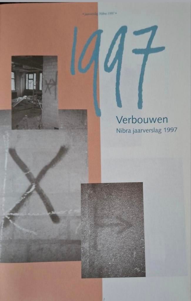 NIBRA Jaarverslag 1997 - Verbouwen, Gelezen, NIBRA, Ophalen of Verzenden, Bouwkunde