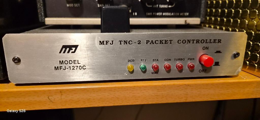 Te Koop: MFJ 1270C TNC2 Packetradio modem, Telecommunicatie, Ophalen of Verzenden, Gebruikt, Zender en Ontvanger