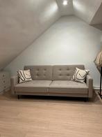 Made Slaapbank (beige klip-klap), Ophalen, Tweepersoons, Zo goed als nieuw, 120 cm