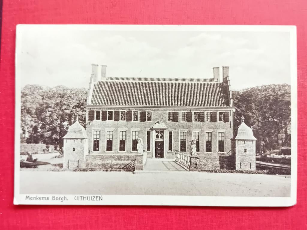 Ansichtkaart Uithuizen, Ophalen of Verzenden