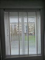 Witte jaloezieën 50 mm, 170x129 cm, Gebruikt, 100 tot 150 cm, Wit, Ophalen of Verzenden