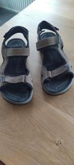 Nieuwe Ecco sandalen van suède leer, maat 47, Ophalen of Verzenden