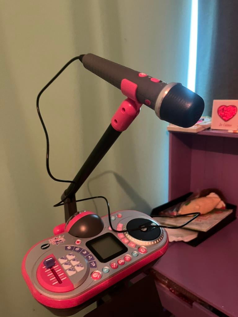 V-tech kidi superstar dj studio, Ophalen of Verzenden, Zo goed als nieuw, Zangmicrofoon