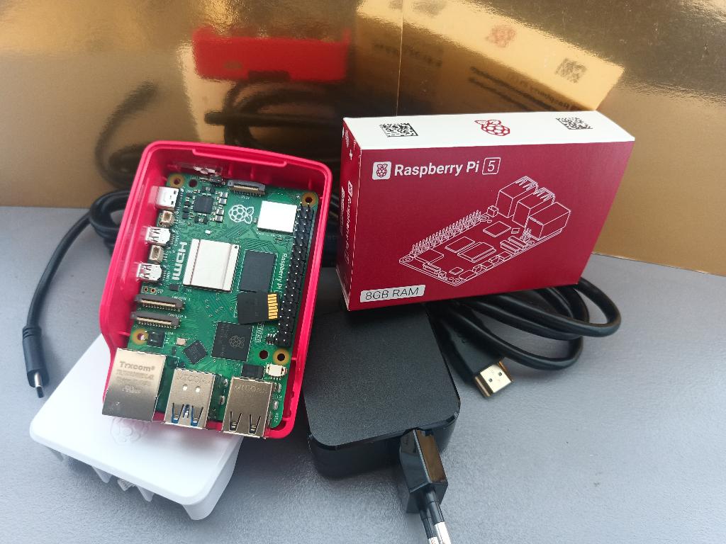 Raspberry PI5 Set, Computers en Software, Barebones, Nieuw, Verzenden