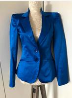 Kobaltblauw Satijnen Jasje van Rinascimento, Blauw, Rinascimento, Ophalen of Verzenden, Zo goed als nieuw