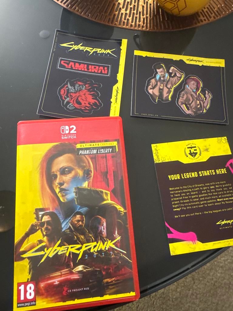 Cyberpunk 2077 Ultimate Edition Nintendo Switch, Ophalen, Gebruikt, Vanaf 18 jaar, 1 speler