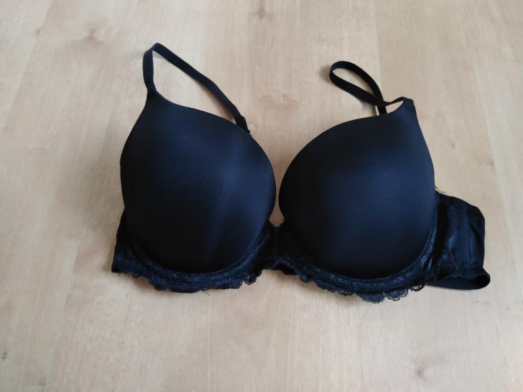 Zwarte push up bh, Ophalen of Verzenden, Zwart, BH