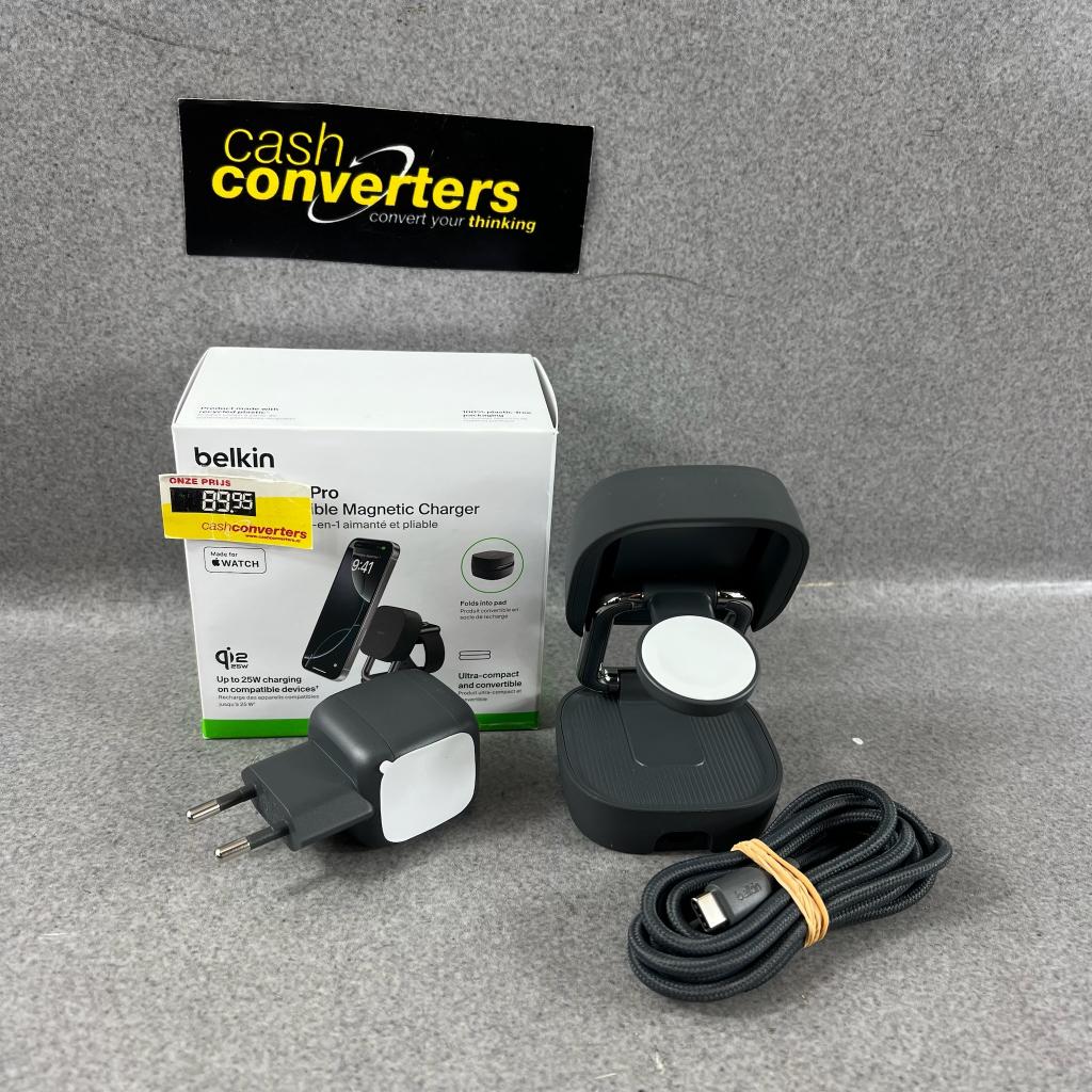 Belkin Ultra Charge Pro 2in1  ZGAN in doos | 407437, Telecommunicatie, Mobiele telefoons | Telefoon-opladers, Zo goed als nieuw