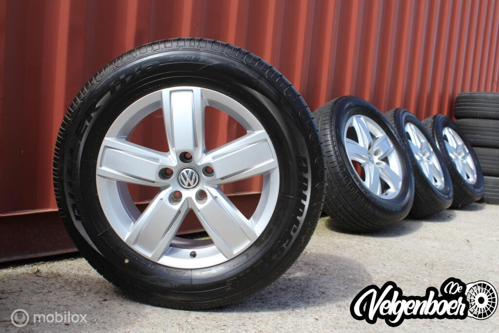 Volkswagen Amarok velgen + Bridgestone zomerbanden | 18 inch, 18 inch, Gebruikt, 255 mm, Velg(en)