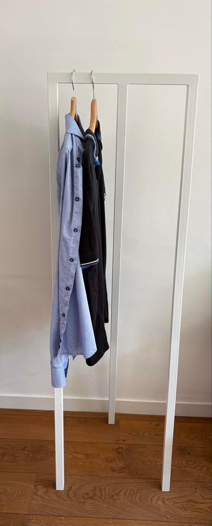 Hay Loop stand hall kledingrek wit, Ophalen, Zo goed als nieuw, Metaal, Staande kapstok