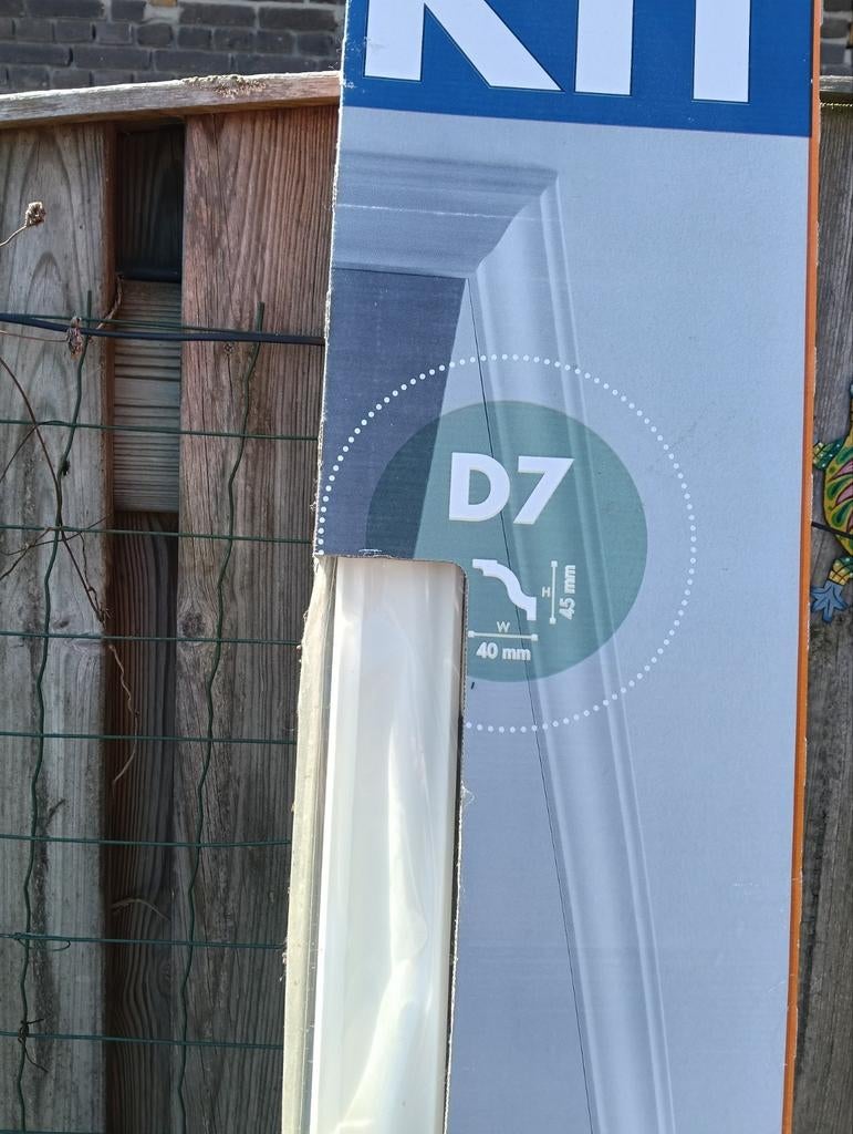 sierlijsten D7 - Decoflair Room Ki, Doe-het-zelf en Verbouw, Plinten en Afwerking, Nieuw, Lijsten, Kunststof, 250 cm of meer, Ophalen