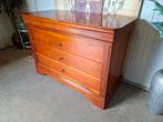 Klassiek Frans Kersen Houten commode,  ladekast, dressoir,, Ophalen of Verzenden, 25 tot 50 cm