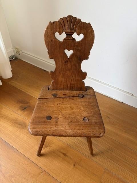 Rustieke (kinder)stoel, Ophalen of Verzenden