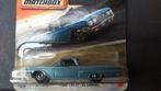 Chevrolet El Camino 1960 Blue 1:64 3inch Matchbox Pol, Auto, Verzenden, Nieuw, Matchbox@mattel.com