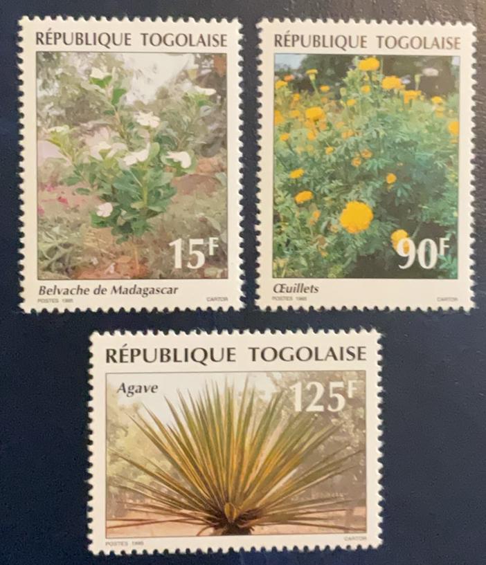 Togo - inheemse planten, Ophalen of Verzenden, Overige landen, Postfris