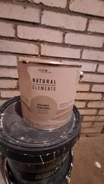 Binnenverf Natural elements leemverf. Pastelbruin 2,5l, Ophalen, Bruin, Minder dan 5 liter, Verf