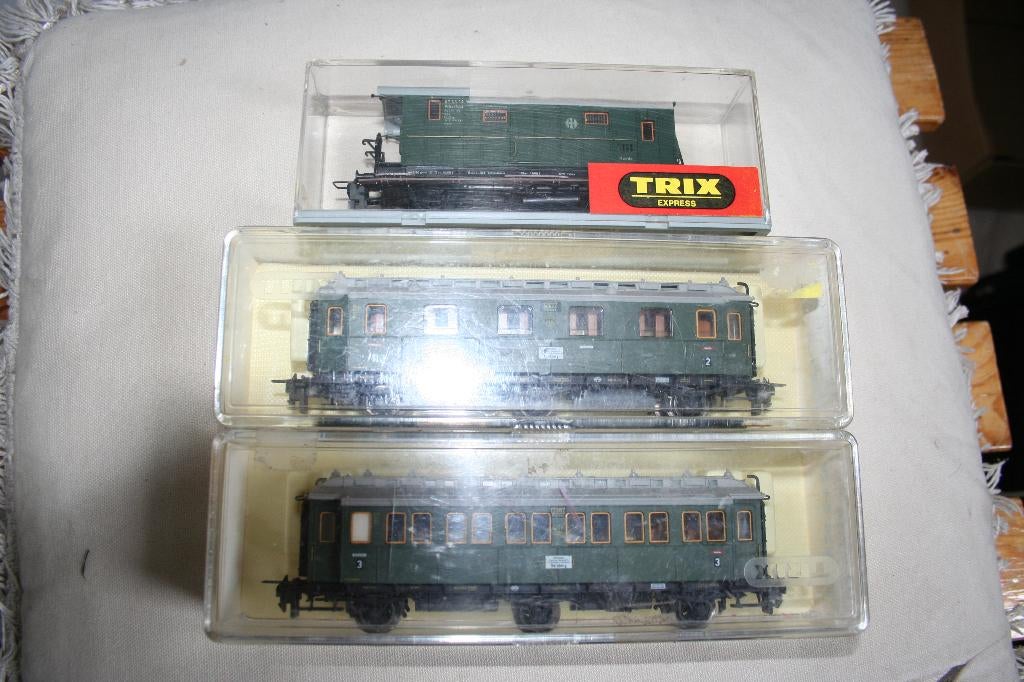 trix express wagons, Gebruikt, Gelijkstroom, Trix, Wagon
