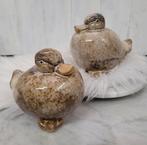 2 schattige keramieken eendjes, Ophalen of Verzenden, Zo goed als nieuw, Dier