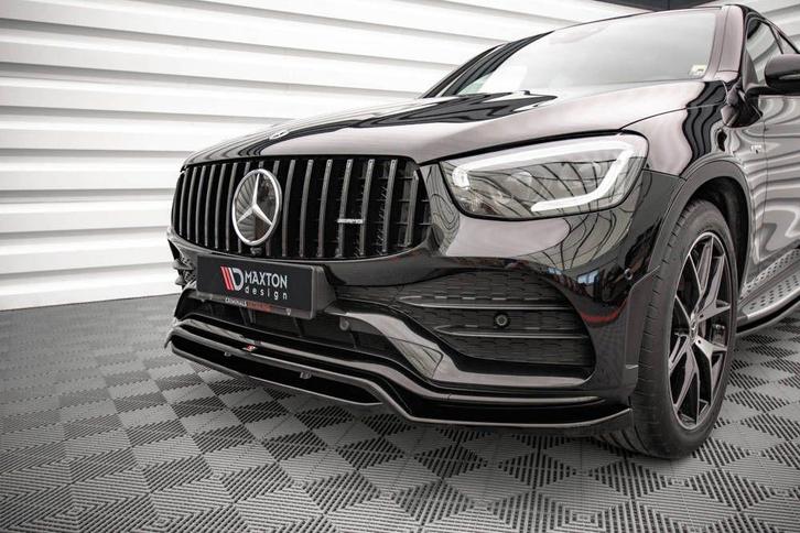 Voorlip sideskirt diffuser - GLC Coupe AMG-Line C253 19+, Auto diversen, Tuning en Styling, Ophalen of Verzenden