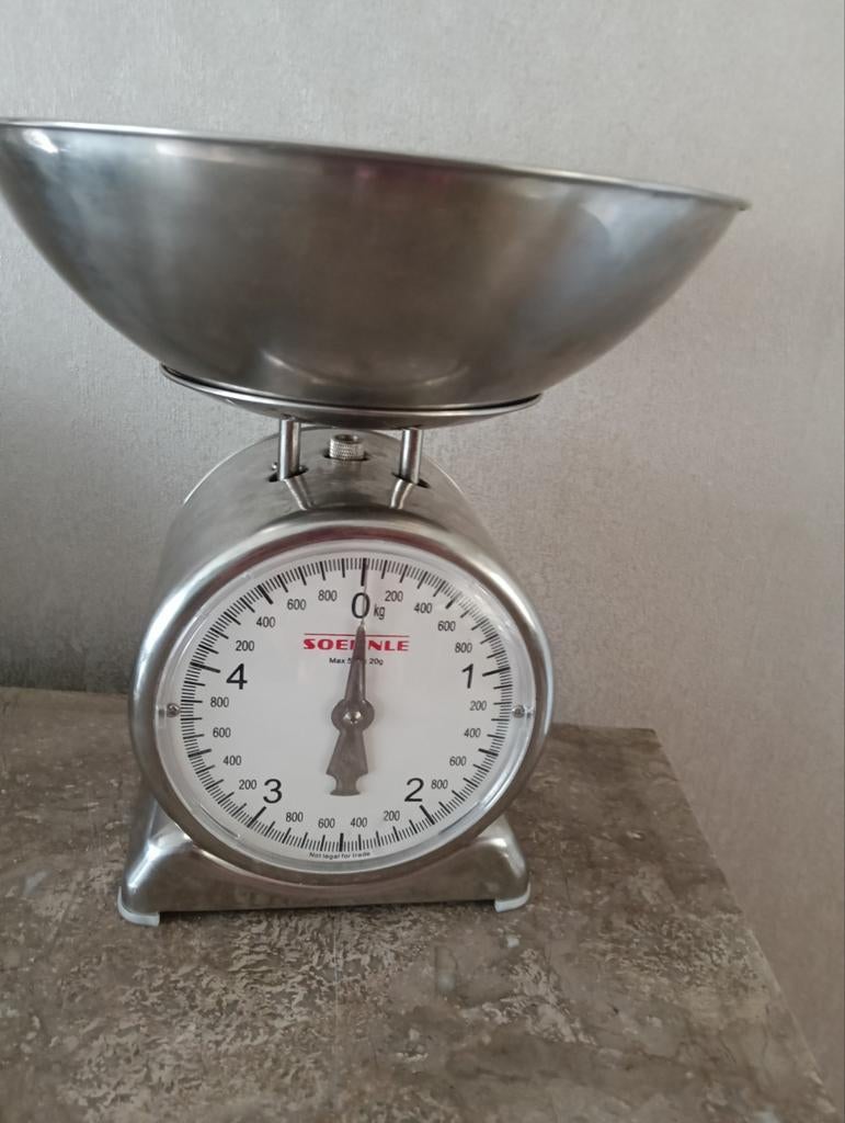 Weegschaal soehnle vintage., Witgoed en Apparatuur, Weegschalen, Ophalen of Verzenden, Zo goed als nieuw, Personenweegschaal, Minder dan 10 kg