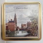 Vintage Amsterdam Koekjestrommel, Ophalen of Verzenden, Gebruikt, Koek(jes), Overige merken