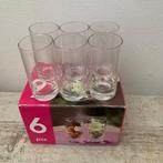 Set van 6 amuse glaasjes slank model, Glas of Glazen, Nieuw, Ophalen of Verzenden, Glas