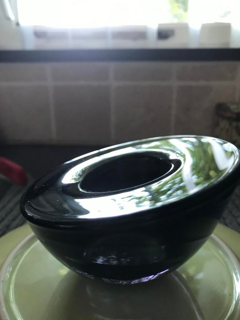 Glazen waxinelicht Iittala, Overige materialen, Blauw, Nieuw, Ophalen of Verzenden