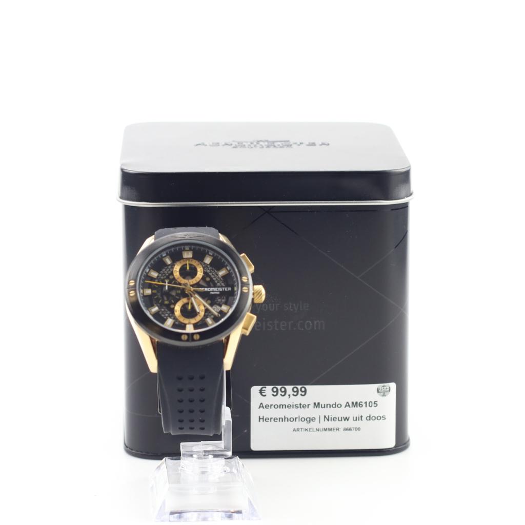 Aeromeister Mundo AM6105 Herenhorloge | Nieuw uit doos