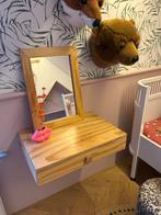 Make up tafel - Handgemaakt incl spiegel, Huis en Inrichting, Tafels | Kaptafels, Ophalen, Gebruikt, 50 tot 100 cm, Minder dan 100 cm
