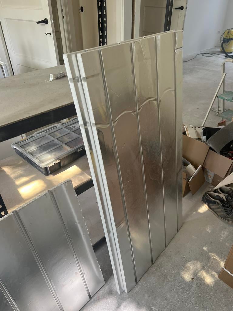 Voorgefreesde EPS alu droogbouw vloerverwarming plaat, Overige materialen, Zo goed als nieuw, Minder dan 5 m², Ophalen