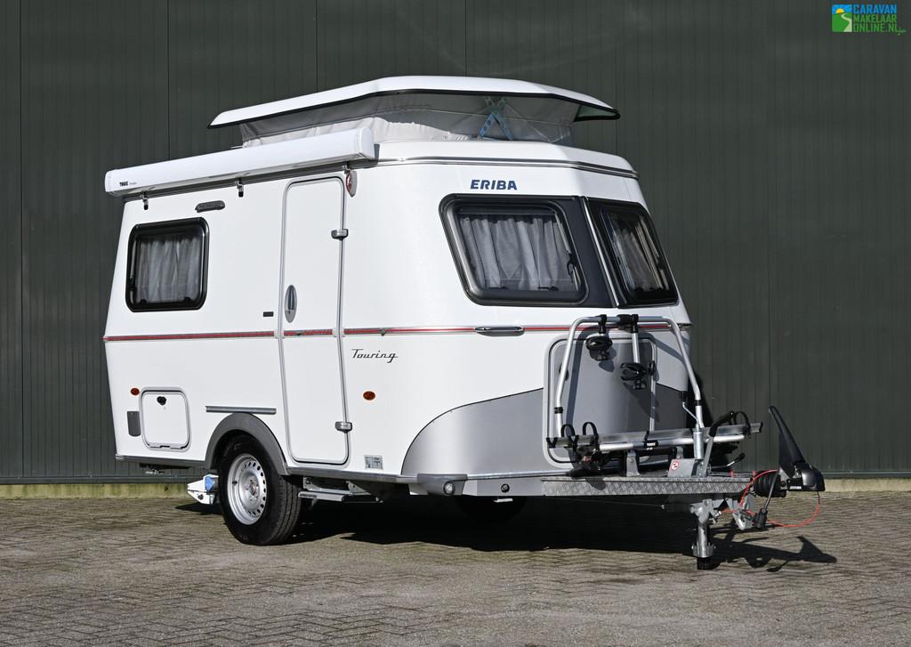 Eriba Touring Familia 310 Mover|Luifel|Fietsdrager|BoilerTOP, Kachel, Eriba, Tot 4 meter, Bedrijf