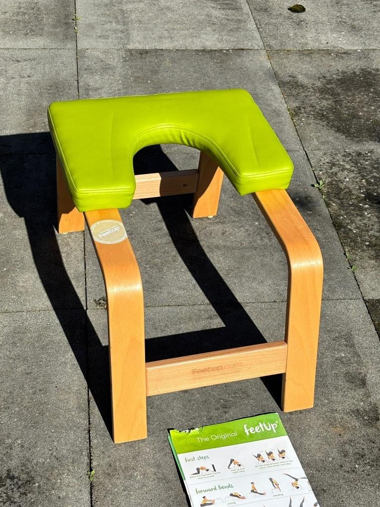 Feetup Yogabankje - Veilig en Comfortabel Hoofdstand, Sport en Fitness, Ophalen, Zo goed als nieuw, Yoga-accessoire