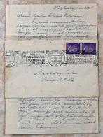 Envelop met brief, gestempeld Wurzburg 28.5.42, Postzegels en Munten, Verzenden, Brief