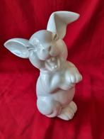 Lachend Paas Konijn Beeldje - Wit Keramiek, Rosenthal., Ophalen of Verzenden, Zo goed als nieuw