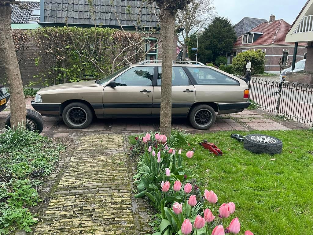 Lichtmetalen velgen audi 100 /200 c3 4x108, Ophalen of Verzenden, Gebruikt