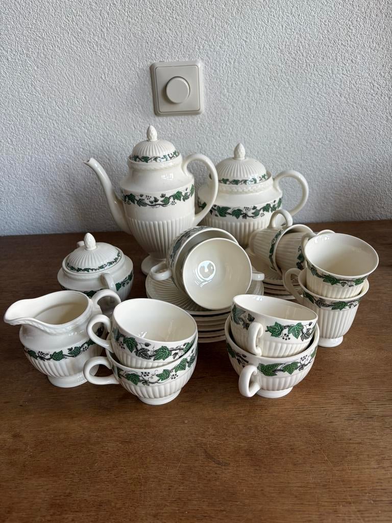 Wedgwood of Etruria & Barlaston 'kerstservies', Ophalen of Verzenden
