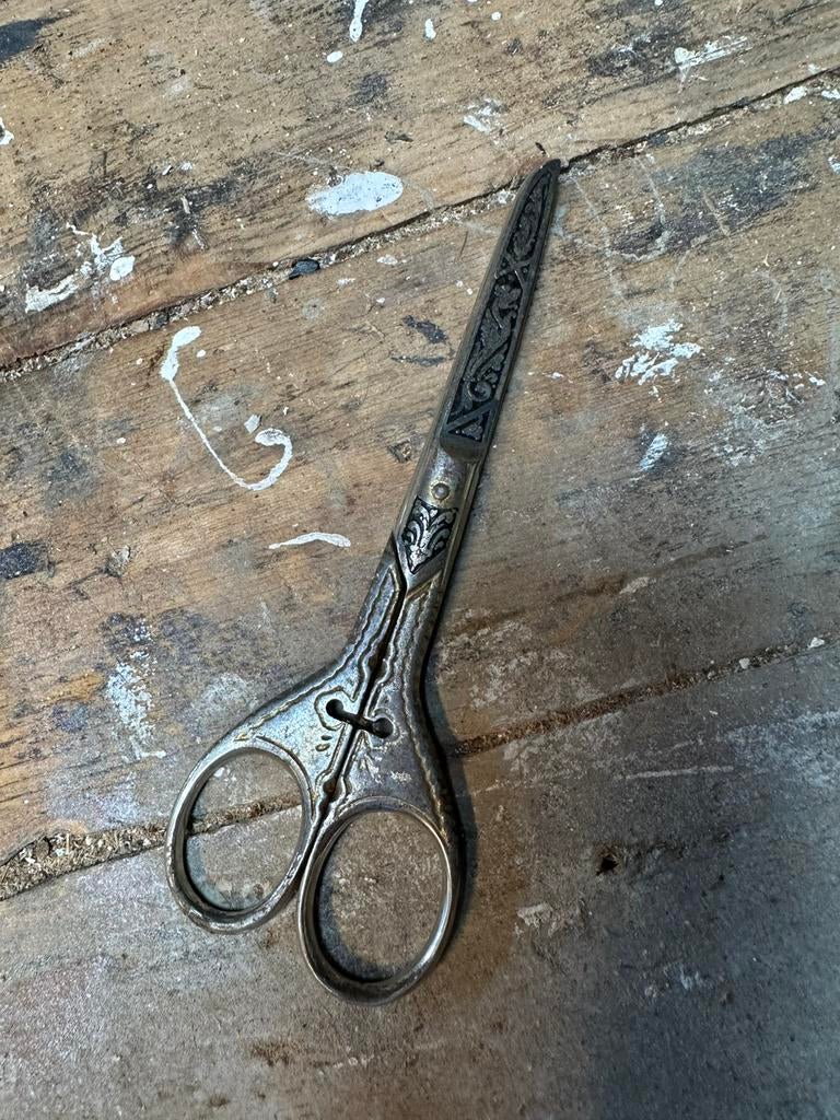 Vintage Toledo schaar antiek, Antiek en Kunst, Antiek | Gereedschap en Instrumenten, Ophalen