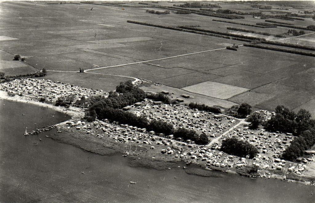 Vacantiecentrum Bad Hoophuizen, Hulshorst - luchtfoto - onge, Ophalen of Verzenden, Voor 1920, Ongelopen, Noord-Brabant