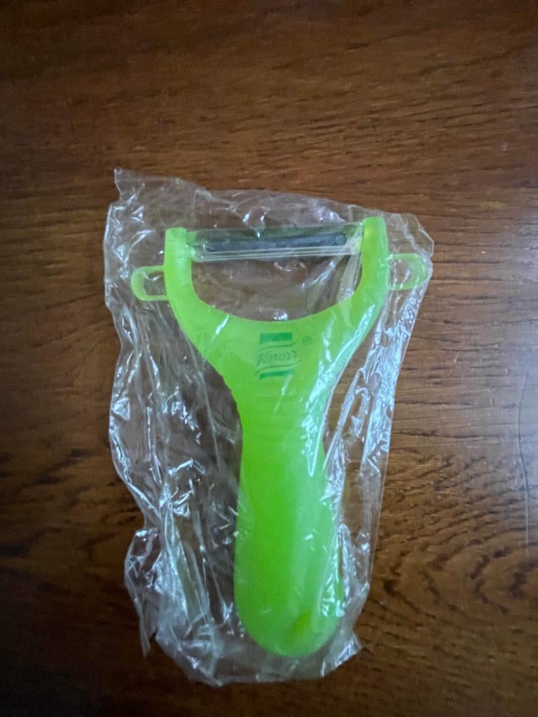 "Knorr" 'Fijnschiller/Dunschiller' Nieuw in de Verpakking, Ophalen of Verzenden, Nieuw, Reclamebord