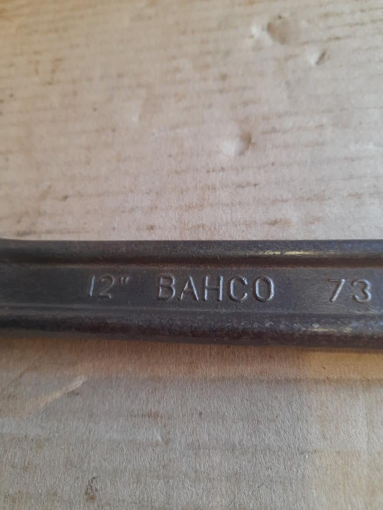 Bahco 12" verstelbare moersleutel - Made in Sweden, Ophalen of Verzenden, Gebruikt