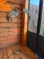 Staande lamp palmbladeren, Ophalen, Zo goed als nieuw, Metaal, 100 tot 150 cm