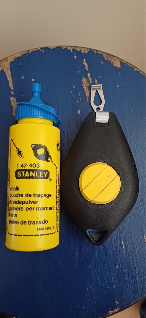 Spatlijn  Stanley inclusief blauwe poeder ., Ophalen of Verzenden