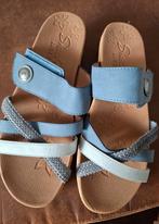 Skechers slippers, maat 37, lichtblauw grijs, Slippers, Skechers, Blauw, Nieuw