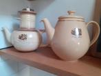 Vintage Douwe Egberts Koffie- en Theepot Set, Huis en Inrichting, Ophalen of Verzenden, Gebruikt